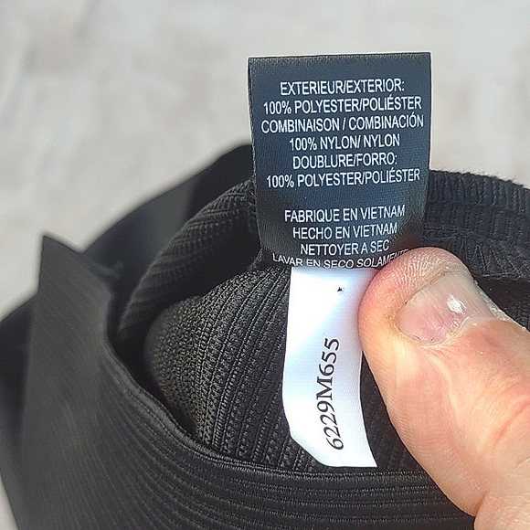 😎TARARI ARTHUR S. LEVINE Lace Cocktail Dress in Black - Picture 10 of 11